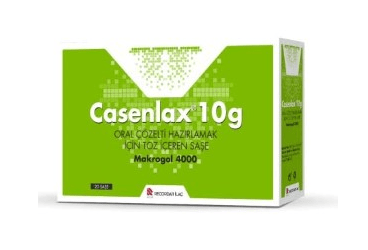 CASENLAX 10 G ORAL ÇÖZELTİ HAZIRLAMAK İÇİN TOZ İÇEREN SAŞE , 20 ADET