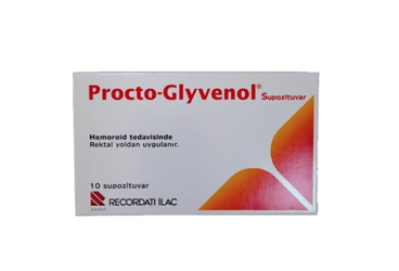 PROCTO-GLYVENOL %20 +%2 SUPOZITUAR, 10 ADET