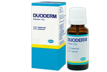 DUODERM %16,7 + %16,7 DERİ ÇÖZELTİSİ (15 G)