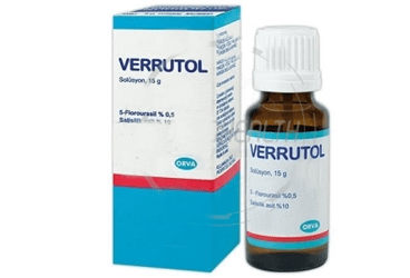VERRUTOL %0,5 + %10 DERİ ÇÖZELTİSİ (15 G)