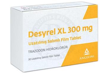 DESYREL XL 300 MG UZATILMIŞ SALIMLI FİLM TABLET , 30 TABLET