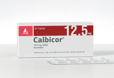 CALBICOR 12.5 MG TABLET, 30 ADET