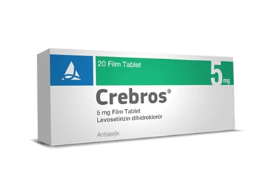 CREBROS 5 MG FILM KAPLI TABLET, 20 ADET