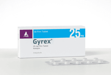 GYREX 25 MG FILM KAPLI TABLET, 30 ADET