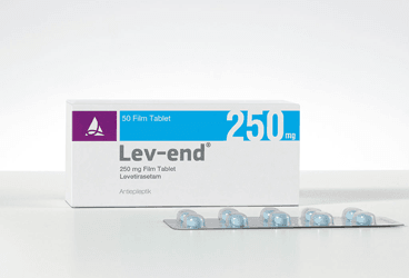 LEV-END 250 MG FILM KAPLI TABLET, 50 ADET