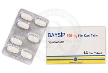 BAYSİP 500 MG FİLM KAPLI TABLET, 14 TABLET