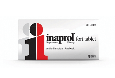İNAPROL FORT 500 MG TABLET (20 TABLET)