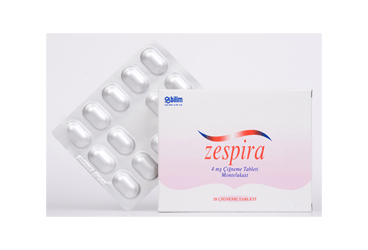 ZESPIRA 4 MG CIGNEME TABLETI, 28 ADET
