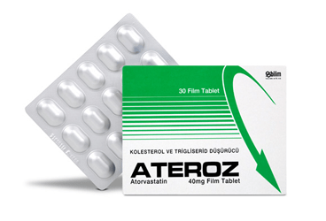 ATEROZ 40 MG FILM KAPLI TABLET, 30 ADET