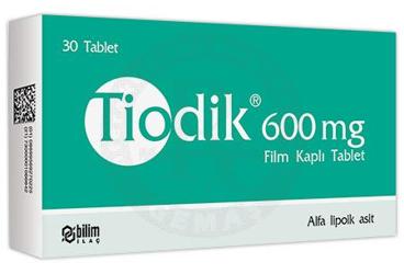 TIODIK 600 MG FILM KAPLI TABLET,30 ADET