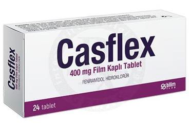 CASFLEX 400 MG FİLM KAPLI TABLET, 24 ADET