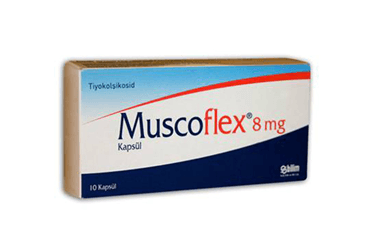 MUSCOFLEX 8 MG KAPSUL, 10 ADET