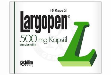 LARGOPEN 500 MG KAPSÜL, 16 ADET