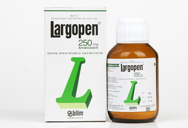 LARGOPEN 250 MG SÜSPANSİYON HAZIRLAMAK İÇİN KURU TOZ, 80 ML