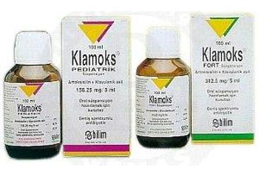 Klamoks Fort 250 mg+62,5 mg/5 mL Oral Süspansiyon Hazırlamak İçin Kuru Toz