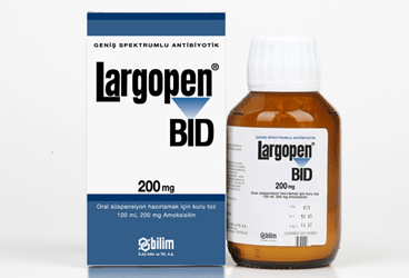 LARGOPEN 200 MG/5 mL ORAL SÜSPANSİYON HAZIRLAMAK İÇİN KURU TOZ, 100 ML