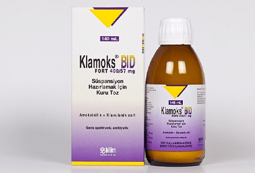 KLAMOKS BID FORT 400/57 MG SUSPANSIYON HAZIRLAMAK ICIN KURU TOZ, 140 ML
