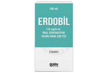ERDOBİL 175 MG/5 ML ORAL SÜSPANSİYON HAZIRLAMAK İÇİN TOZ, 100 ML