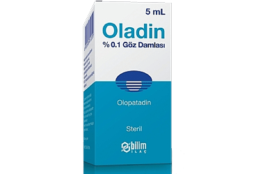 OLADİN % 0.1 GÖZ DAMLASI, ÇÖZELTİ