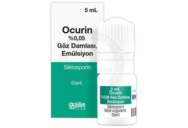 OCURİN %0,05 GÖZ DAMLASI, EMÜLSİYON