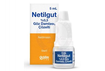 Netilgut % 0,3 Göz Damlası, Çözelti, 5 ml