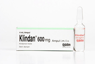 KLİNDAN 600 MG/4 ML IM/IV ENJEKSİYONLUK ÇÖZELTİ İÇEREN AMPUL, 1 AMPUL
