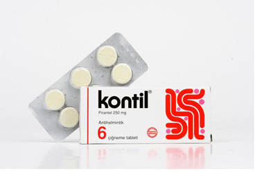 KONTIL 250 MG ÇİĞNEME TABLETİ, 6 ADET