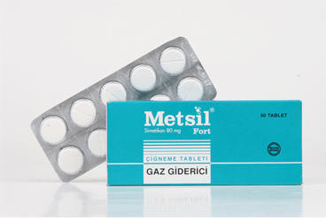 METSIL FORT 80 MG ÇIĞNEME TABLETI, 50 ADET