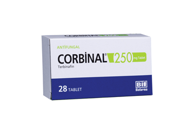 CORBİNAL 250 MG TABLET, 28 ADET