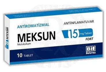 MEKSUN FORT 15 MG TABLET, 10 TABLET