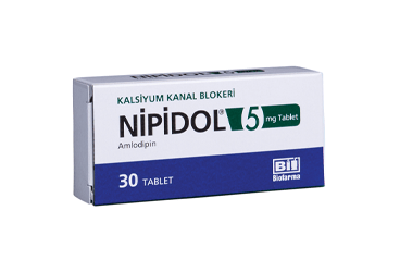NIPIDOL 5 MG TABLET, 30 ADET