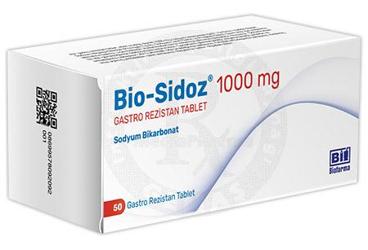 Bio-sidoz 1000 mg Gastro Rezistan Tablet, 50 ADET