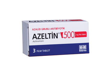 AZELTIN 500 MG FILM KAPLI TABLET, 3 ADET
