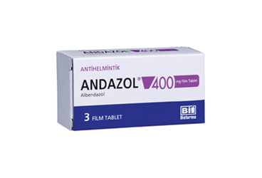 ANDAZOL 400 MG FILM KAPLI TABLET, 3 ADET