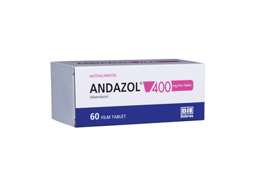 ANDAZOL 400 MG FILM KAPLI TABLET, 60 ADET