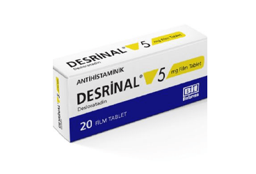 DESRINAL 5 MG FILM KAPLI TABLET, 20 ADET