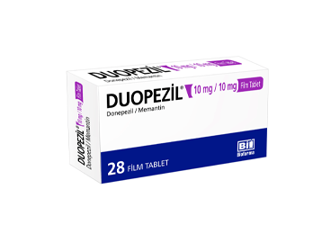 DUOPEZIL 10 MG/10 MG FILM KAPLI TABLET, 28TABLET