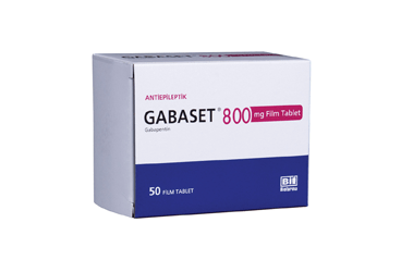 GABASET 800 MG FILM KAPLI TABLET, 50 ADET
