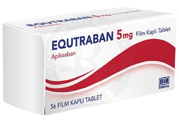 Equtraban 5 mg Film Kaplı Tablet (56 Adet)