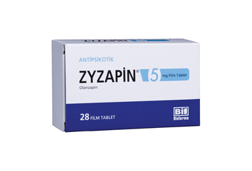 ZYZAPIN 5 MG FILM KAPLI TABLET, 28 ADET