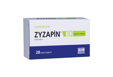 ZYZAPIN 10 MG FILM KAPLI TABLET, 28 ADET