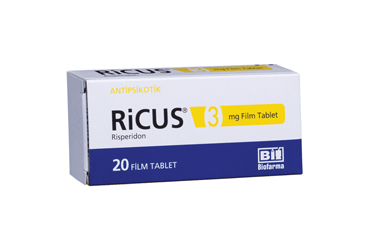 RICUS 3 MG FILM KAPLI TABLET, 20 ADET