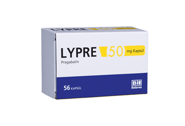 LYPRE 50 MG KAPSUL, 56 ADET