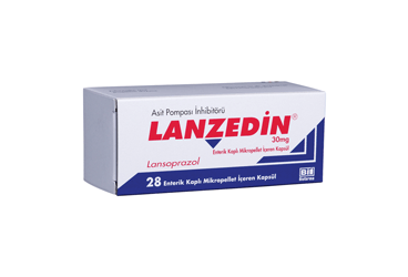 LANZEDIN 30 MG ENTERİK KAPLI MIKROPELLET KAPSUL, 28 ADET