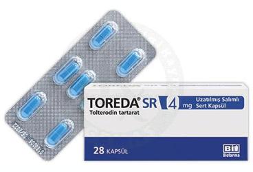 TOREDA SR 4 MG UZATILMIŞ SALIMLI SERT KAPSÜL, 28 ADET