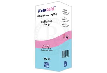 KATACOLD 120 MG + 3.75 MG+ l MG /5 ML PEDIYATRIK ŞURUP, 100 ML