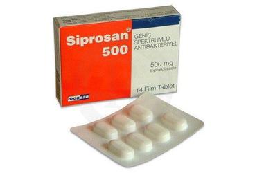 SIPROSAN 500 MG FILM KAPLI TABLET, 14 ADET
