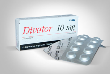 DIVATOR 10 MG FILM KAPLI TABLET, 30 ADET