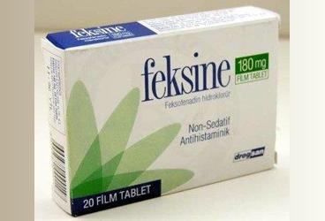 FEKSINE 180 MG FILM KAPLI TABLET, 20 ADET