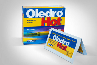 OLEDRO HOT TEK DOZLUK EFERVESAN GRANÜL İÇEREN POŞET, 12 ADET
